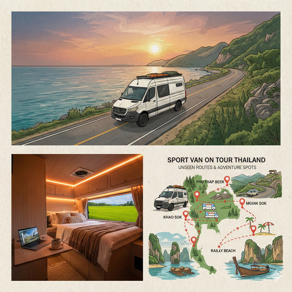 Sport Van On Tour Thailand ปลดล็อกการผจญภัยสไตล์ใหม่ที่คุณกำหนดเองได้ (2)