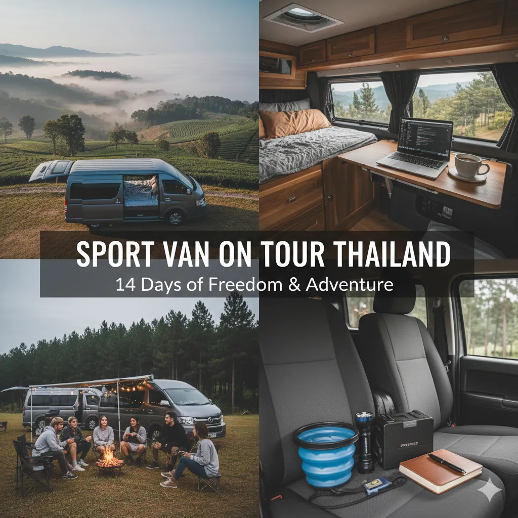รีวิวการใช้ชีวิตบน Sport Van On Tour ทั่วไทย-cover